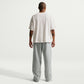 Nike Mens Solo Swoosh Joggers - Grey/White