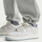 Nike Mens Solo Swoosh Joggers - Grey/White