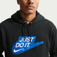 Nike Mens Fleece Hoodie - Black