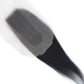 Straight Top Lace Closure | Middle Part Transparent Swiss Lace 100% Human Hair (180% Density)