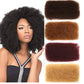 Afro Kinky Curly Bulk Human Hair | Brazilian Remy for Dreadlocks & Braids