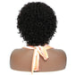 Pixie Cut Afro Kinky Curly Human Hair Bob Wig | Full Machine Made Glueless Remy