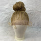 Chic Bun Braided Wig | Lace Front Updo with Baby Hair