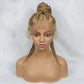 24" Box Braids 360 Lace Front Wig | Ponytail Style | Baby Hair | Synthetic African Braiding Hair