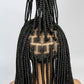 36" Knotless Box Braids Full Lace Wig | Crochet Braids | Synthetic Braiding Hair | Black Women