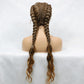 KIMA Double Dutch Braids Wig | Natural Wave Hair & Baby Hair