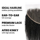 Afro Kinky 13x6 HD Lace Human Hair Frontal