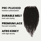 Afro Kinky 6x6 HD Lace Human Hair Closure