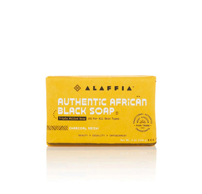 Alaffia Triple Mild Char Reishi Soap - 5 Oz