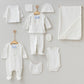 Alex Baby Blue Newborn Coming Home Set (10 pcs)