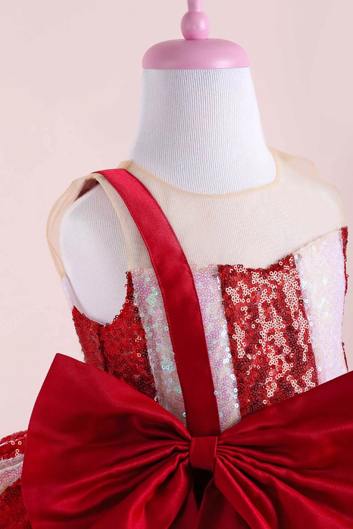 Allison Red Party Dress