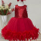 Anastasia Red Party Dress