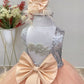 Anastasia Silver & Powder Party Dress