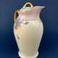 Antique Bavarian Coffee Pot. UNO Favorite, European Porcelain with Hand-Painted Violets. Fine Collectible China.