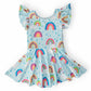 April Showers S/S Twirl Leotard
