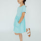 Aqua S/S Pocket Twirl Dress