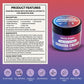 WhollyKaw Warrior Kingdom Luxury Shaving Cream - Peppermint Eucalyptus