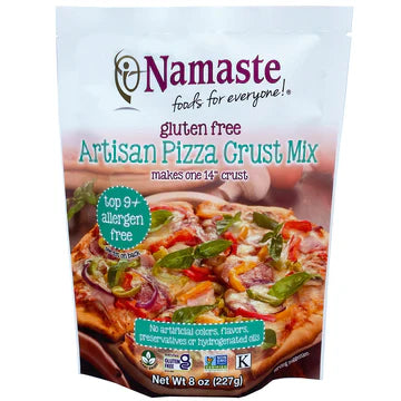 Namaste Foods Artisan Gluten-Free Pizza Crust Mix, 6-Pack 8 Oz