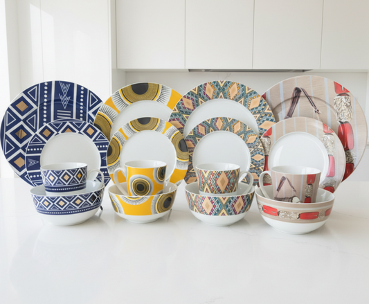 Assorted Porcelain Collection II (16pcs SET)