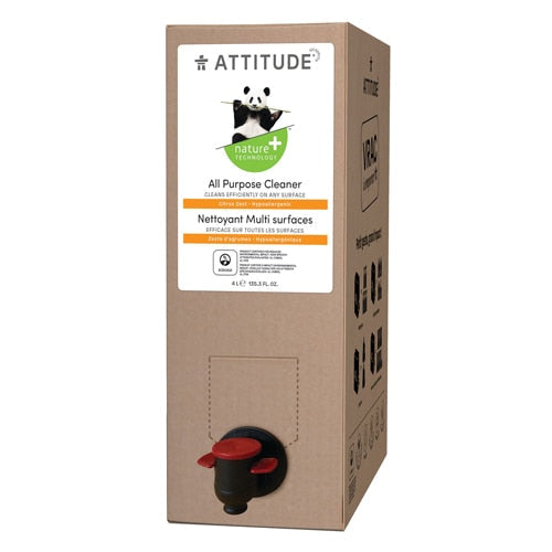 Attitude Cleaner Ap Citrus Zest - 135.3 oz