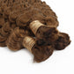 Auburn Deep Wave Bulk 100% Human Braiding Hair