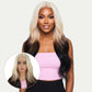 Aurora Glueless 5x5 HD Lace Professionally Colored 100% Human Hair Closure Wig