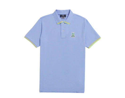 Psycho Bunny Noah Kids Polo Shirt Deco Blue