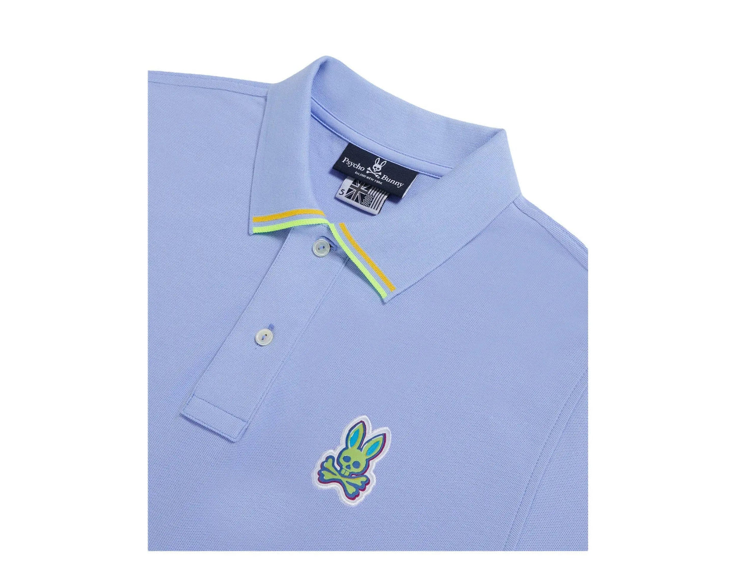 Psycho Bunny Noah Kids Polo Shirt Deco Blue