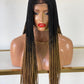 Ready to Ship - Tribal Cornrow Braided Wig (Closure Lace)