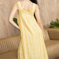 Bohera Lurex Sunshine Mine Color Accent Sundress