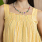 Bohera Lurex Sunshine Mine Color Accent Sundress