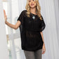 Bohera Tessa Black Lace Tunic Kaftan Top
