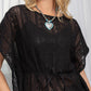 Bohera Tessa Black Lace Tunic Kaftan Top