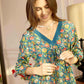 Bohera Gloria V-Neck Drop Waist Dress