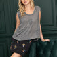 Bohera Arya Embroidered Washed Top