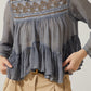Bohera Moana Embroidered Washed TOP
