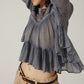 Bohera Moana Embroidered Washed TOP