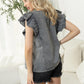 Bohera Heloisa Embroidered Ruffle Top
