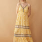 Bohera Louisa Anne V-Neck Long Dress