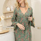 Bohera Yevennia Wrap Over Long Dress