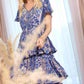Bohera Tamara Drape Tiered Maxi Dress