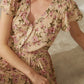 Bohera Floral Splendor Drop Waist Dress