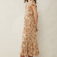 Bohera Floral Splendor Drop Waist Dress