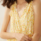 Bohera Evelyn Floral Ruffle Sleeve Dress