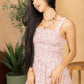 Bohera Juleebee Smocking Dress in Pink