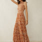 Bohera Nikki Reyn Paisley Ruffle Dress