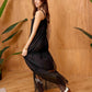 Bohera Janet Elaine Embroidered Leather Tier Dress