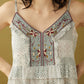 Bohera  June Embroidered V-Neck Dress