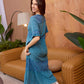 Bohera Jenny Lore Blue Washed Effect Dress