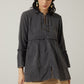 Bohera Kimmee Flared Sleeve Babydoll Denim Wash Top